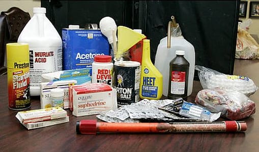 HSC 11383.5 : Possessing Materials or Ingredients used to make Meth