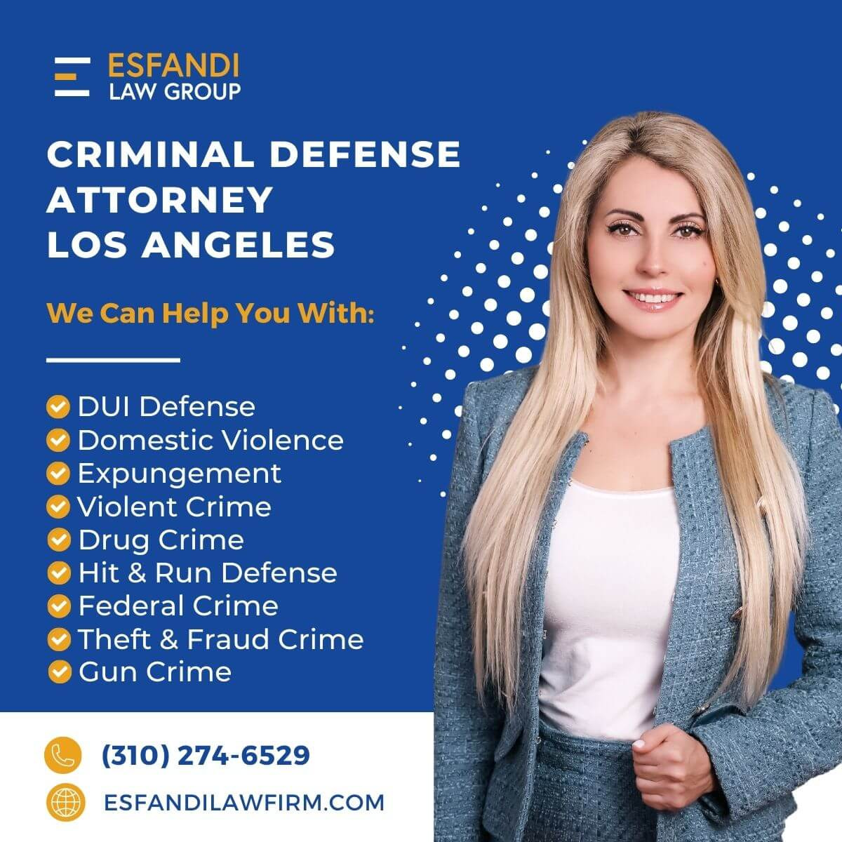 LA Defense Attorney - Call 310-274-6529