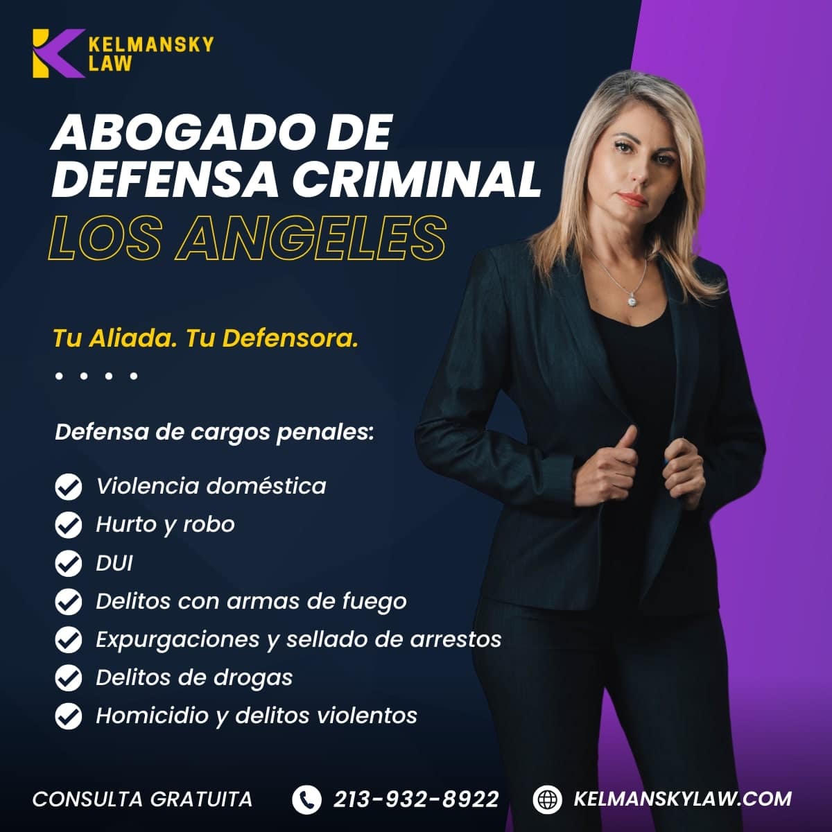 Abogado de Defensa Penal - Llama al 213-932-8922