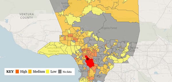 Thumbnail for: The Most ‘Dangerous’ Areas in Los Angeles Ranked