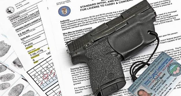 How Do I Apply a License Carry a Firearm in California?