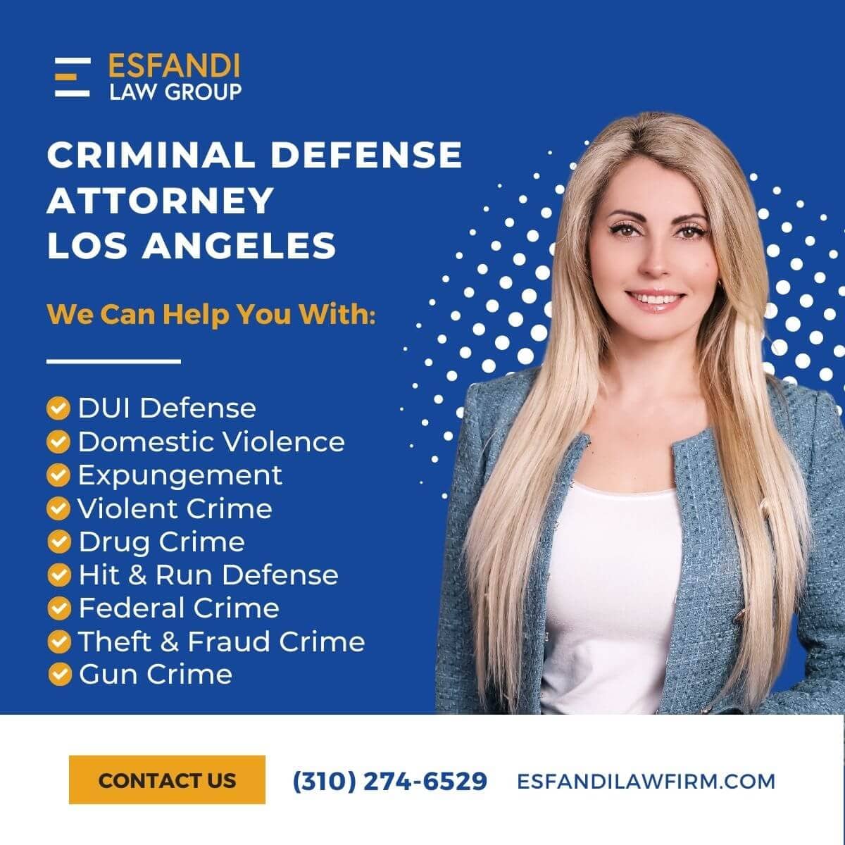 LA Defense Attorney - Call 310-274-6529